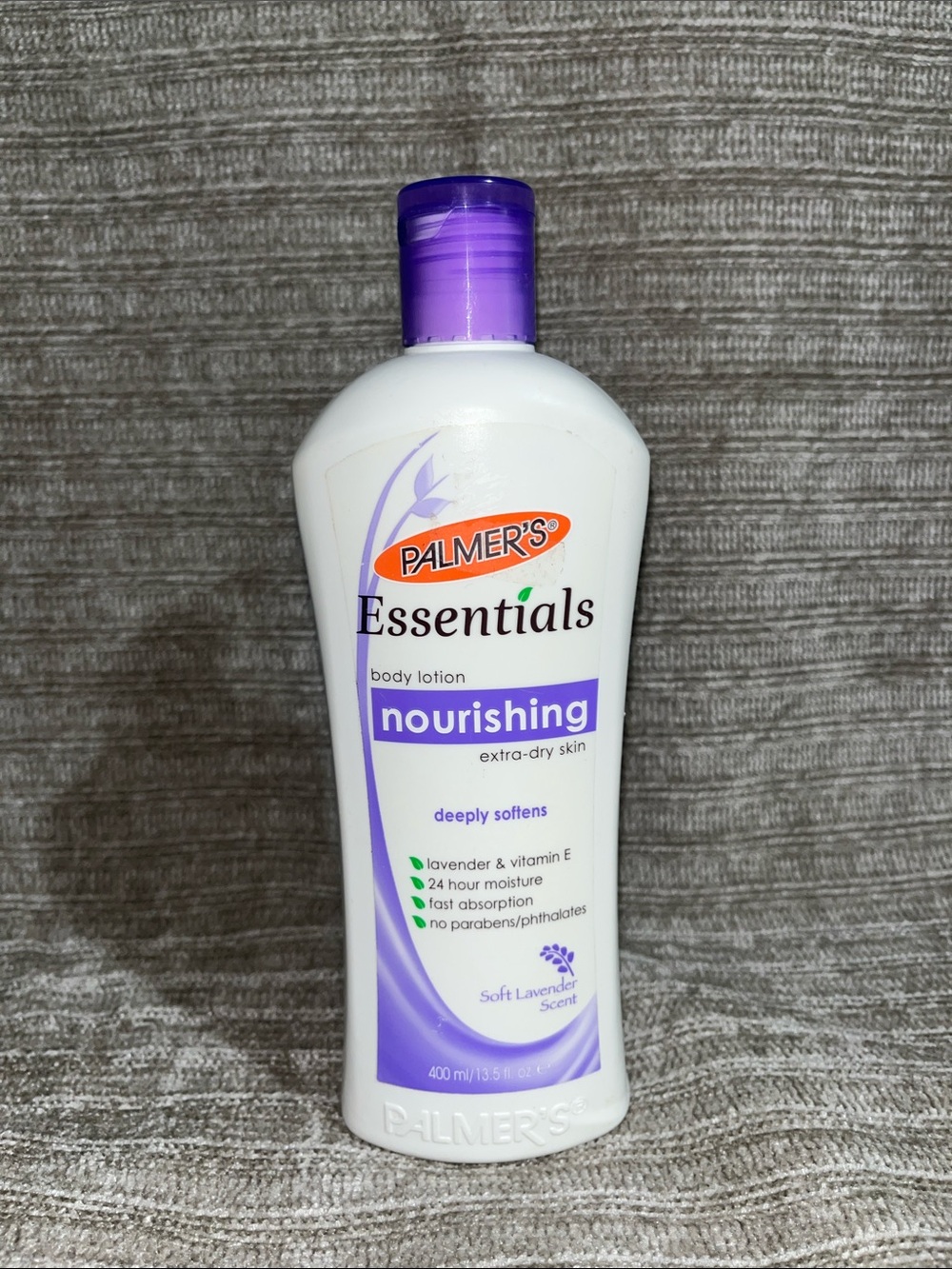 1 Palmers Essentials Nourishing Body Lotion Extra Dry Skin Soft Lavender 13.5 Oz